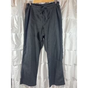 Prana Pants Men s. M Blue Gray Hemp Blend Lightweight loose fit drawstring